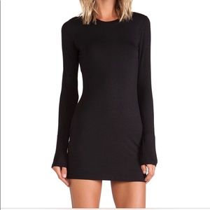 BLQ fitted & lined long sleeved t shirt dress.